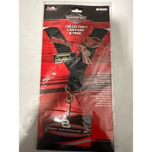 Dale Earnhardt Jr. NASCAR Collectible Lanyard & Pins‎ 6-Pc. Starter Set